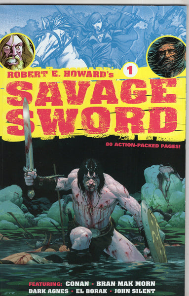 Robert E. Howard's Savage Sword #1 Conan The Barbarian Dark Horse VFNM