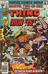 Marvel Two-In-One #25 Benjy & Iron Fist Between Fire and Death! Bronze Age FN