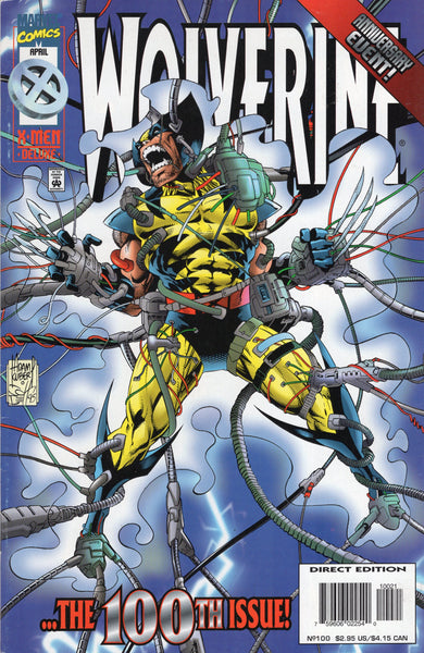 Wolverine #100 Standard Cover Annivserary Issue VF