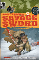 Robert E. Howard's Savage Sword #4 Conan The Barbarian Dark Horse VFNM
