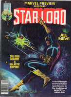 Marvel Preview #11 Presents Star-Lord Starlin, Claremont & Byrne (Oh My!) Bronze Age Key Magazine VG+