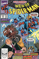 Web Of Spider-Man #65 Acts Of Vengeance & The Kingpin! FN