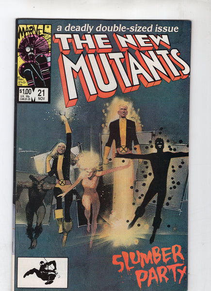 New Mutants #21 Slumber Party Sienkiewicz Cover FVF