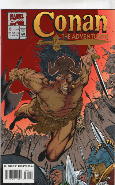Conan The Adventurer #1 Kayanan Art VFNM