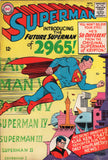 Superman #181 Future Superman Of 2065 Silver Age Classic VG+