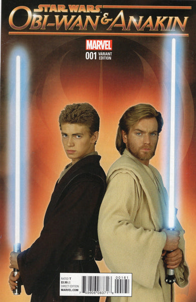 Marvel Star Wars Obi-Wan & Anakin #1 1:10 Photo Cover Variant NM-