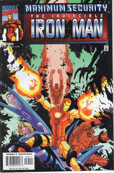 Iron Man Vol. 3 #35 Maximum Security VFNM