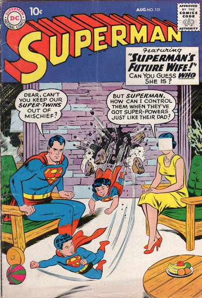 Superman #131 Silver Age Classic VG-