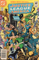 Justice League Of America #212 Perez Art News Stand Variant VGFN