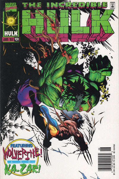 Incredible Hulk #454 Wolverine & Ka-Zar! VFNM