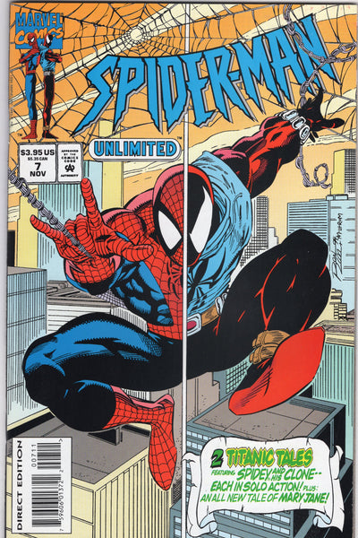 Spider-Man Team-Up #7 Two Titantic Tales VFNM