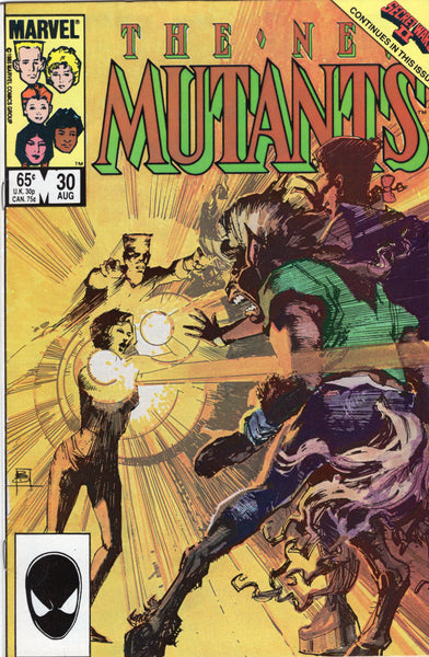 New Mutants #30 The Singer And Her Solo! VF