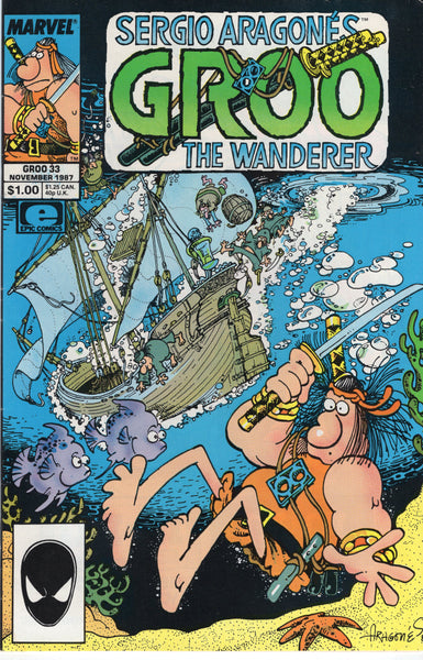 Groo #33 "The Pirates Of Salgari!" FN