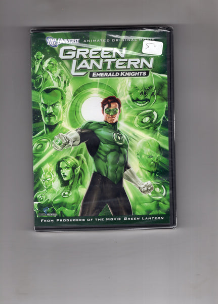 Green Lantern Emerald Knights DVD Original Animated Movie Sealed New!