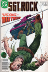 Sgt Rock #421 "Live Once - Die Twice!" News Stand Variant FN