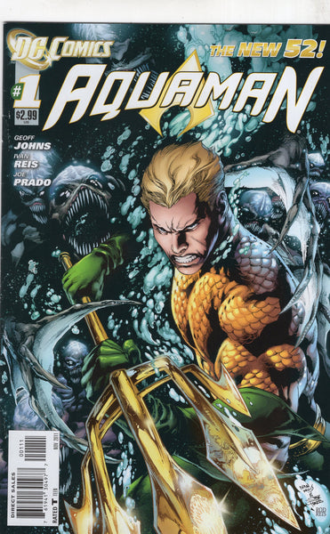 Aquaman #1 First Print DC New 52 Series Ivan Reis Art FVF