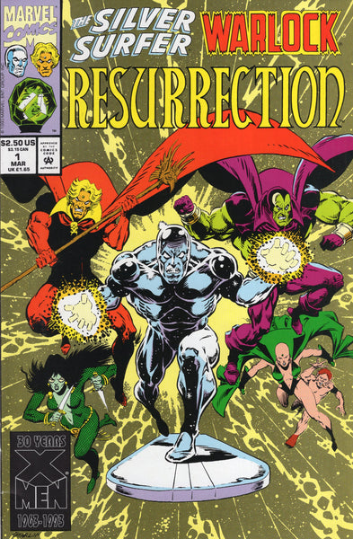 Silver Surfer/Warlock Resurrection  #1 VF