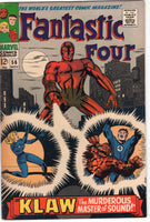 Fantastic Four #56 Klaw, The Murderous Master Of Sound! Silver Age Key VGFN