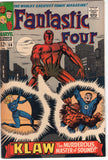 Fantastic Four #56 Klaw, The Murderous Master Of Sound! Silver Age Key VGFN