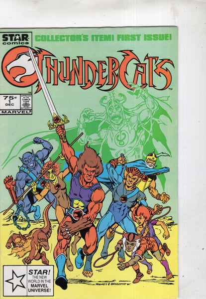 Thundercats #1 Collector's Item First Issue! Star Comics! FN