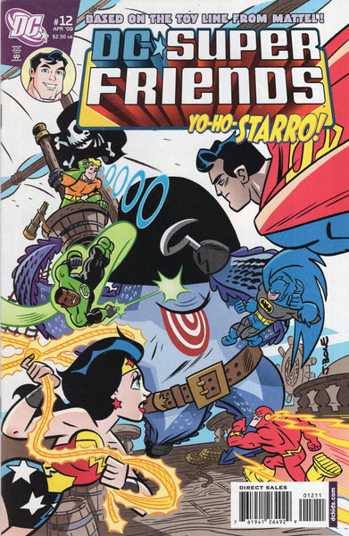 DC Super Friends #12 "Yo-Ho Starro!" Animated Series VF-