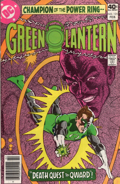 Green Lantern #125 Sinestro & "Death Quest To Qward!" FVF