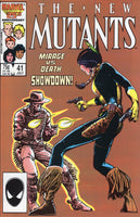 New Mutants #41 Way Of The Warrior! Barry Smith Cover VF