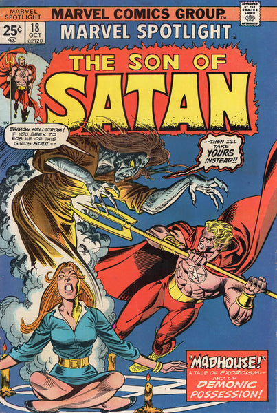 Marvel Spotlight #18 Son Of Satan Bronze Age Horror VG