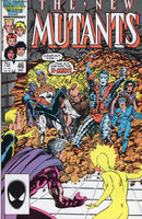 New Mutants #46 This Is A Job For The X-Men! VF