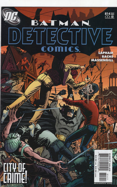 Detective Comics #814 City Of Crime! NM-