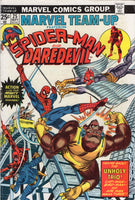 Marvel Team-Up #25 Spidey, DD and The Unholy Trio! Bronze Age w/ MVS VG