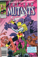 New Mutants #50 Double-Sized Issue News Stand Variant VF