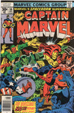 Captain Marvel #50 The Adaptoid And The Avengers! FN