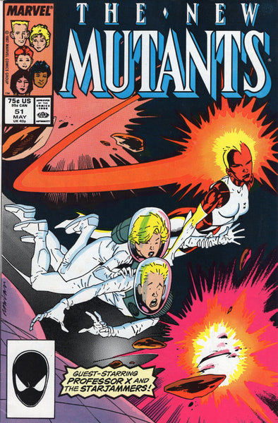 New Mutants #51 Binary To The Rescue? FVF