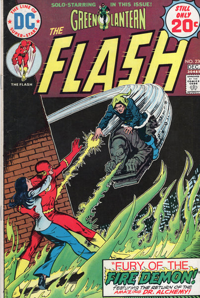 Flash #230 "Fury Of The Fire Demon!" +" Green Lantern! Bronze Age VG+