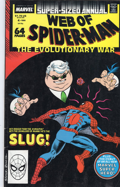 Web of Spider-Man The Evolutionary War #4 FN