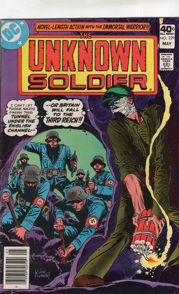 Unknown Soldier #239 "Britain Will Fall" News Stand Variant VGFN