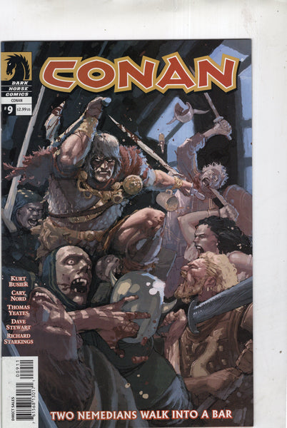 Conan #9 Two Nemedians Walk Into A Bar... Dark Horse VFNM