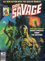 Doc Savage Magazine #4 Ghost -Pirates From Beyond! HTF Bronze Age Adventure VG