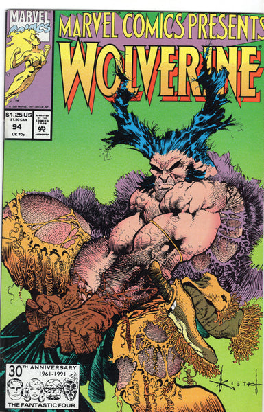 Marvel Comics Presents #94 Wolverine & Ghost Rider! VFNM