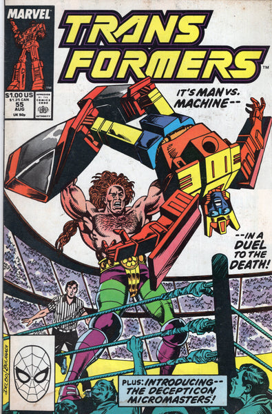 Transformers #55 Man Vs Machine VG