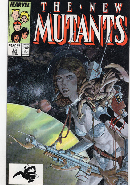 New Mutants #63 Redemption! VF