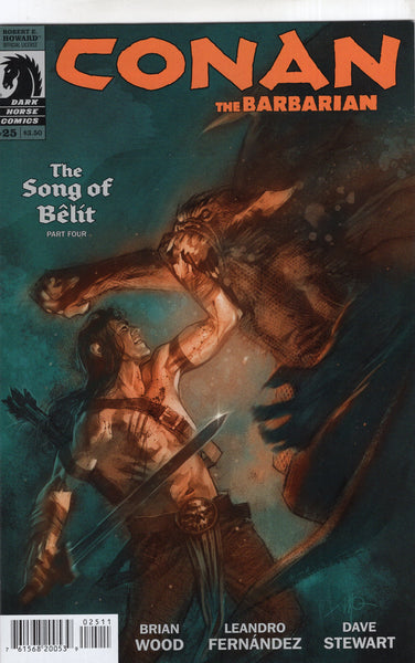 Conan The Barbarian #25 The Song Of Belit Dark Horse VFNM