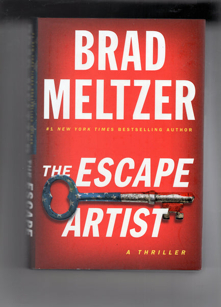 Brad Meltzer The Escape Artist! HC w/ DJ First Edition VF 2018