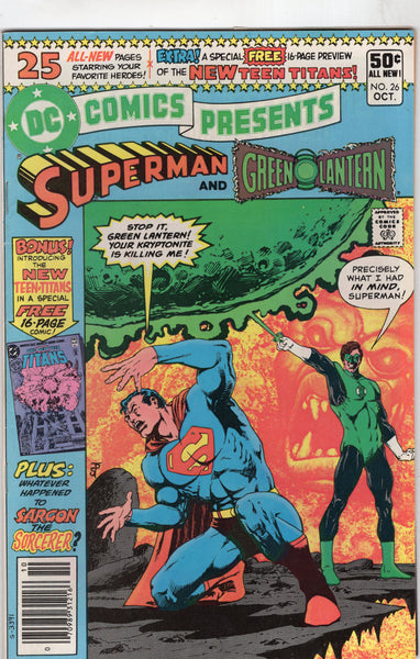 DC Comics Presents #26 First New Teen Titans VGFN