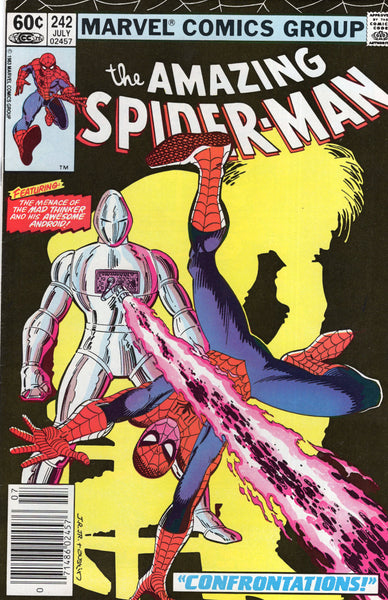 Amazing Spider-Man #242 "Confrontations!" News Stand Variant FVF