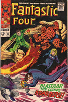 Fantastic Four #63 Blastaar, The Living Bomb Burst! Silver Age Classic VG
