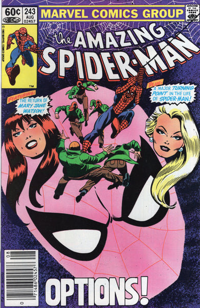 Amazing Spider-Man #243 News Stand Variant FVF