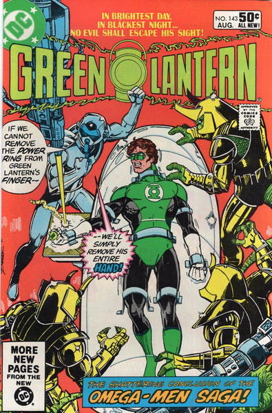 Green Lantern #143 Conclusion Of The Omega Men Saga! Perez Art FVF