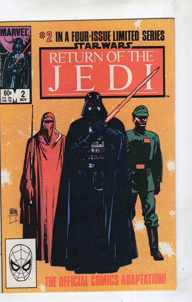Star Wars Return Of The Jedi #2 Marvel Mini-Series FN